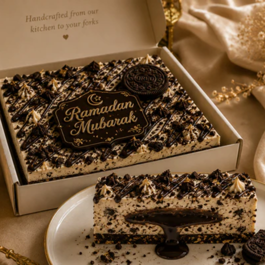 Custom Signature Oreo Cheesecake - Tray